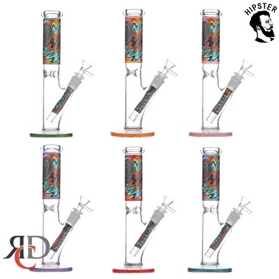 WATER PIPE STRAIGHT TUBE ELECTRIC VIBE WP1328 1CT